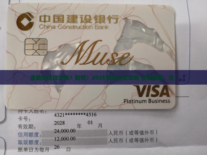 维信金融发短信说我欠钱怎么办