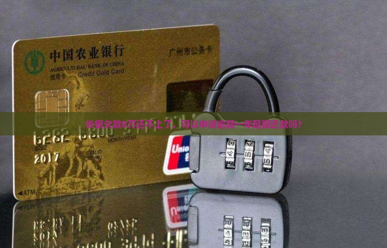 长银58欠了8万还不上能否申请一年后偿还