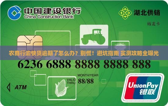 农商行渝快贷逾期后果及处理方式