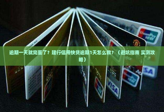 建行信用快贷逾期一天怎么处理 建行信用快贷逾期一天怎么处理