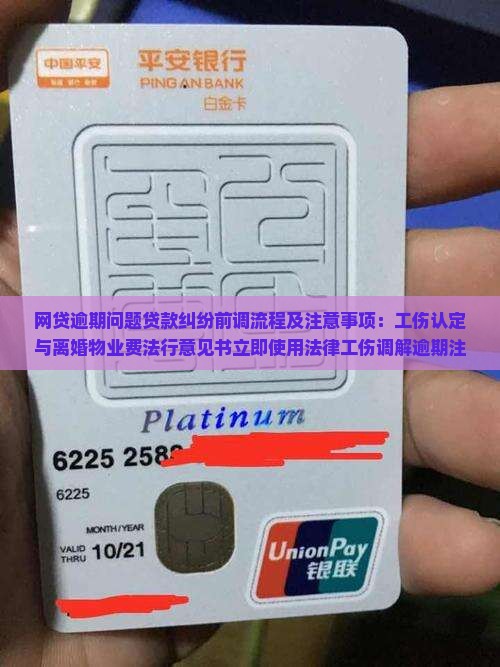 网贷逾期的庭前调解流程及注意事项