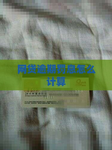网贷逾期罚息标准怎么计算