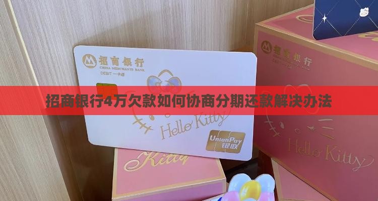 招商银行4万欠款如何协商分期还款