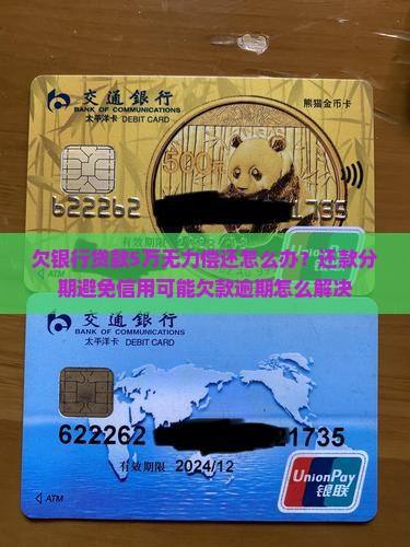 欠银行贷款5万无力偿还怎么办