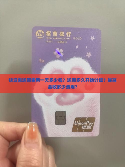 快贷惠逾期费用一天多少钱