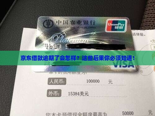 京东借款逾期有什么后果需要了解