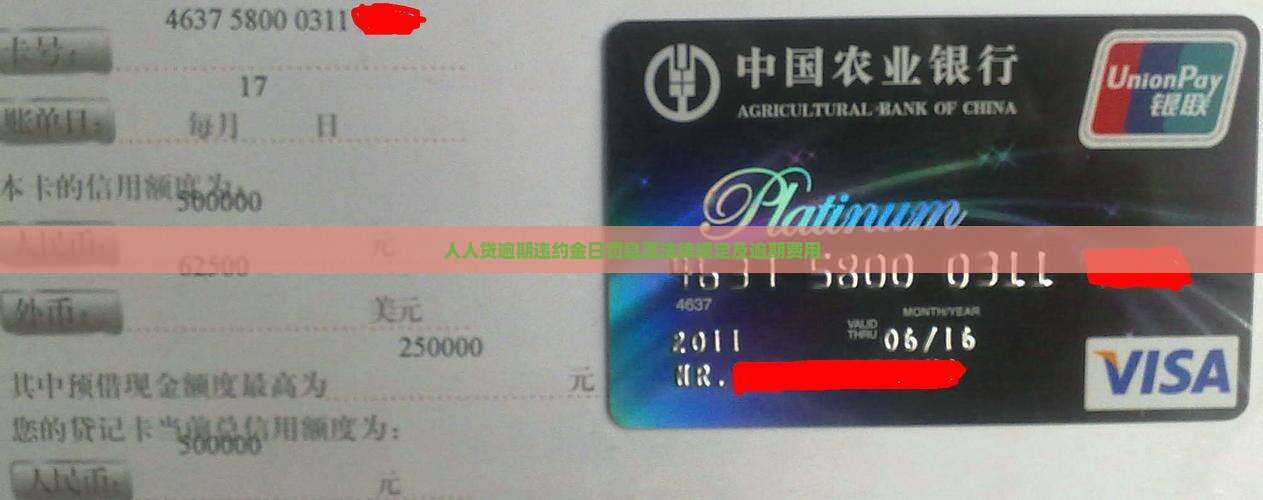 人人贷逾期违约金