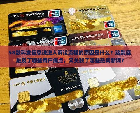 58数科发信息说进入诉讼流程的原因是什么