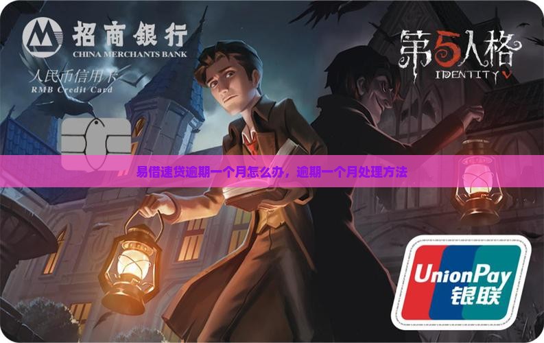 易借速贷逾期一个月怎么办