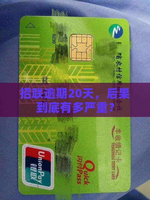 招联逾期20天会怎样呢
