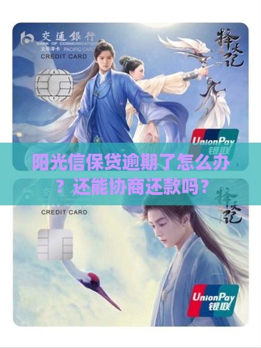 阳光信保贷逾期协商还款流程及注意事项