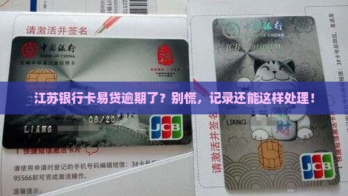 江苏银行卡易贷逾期记录怎么处理