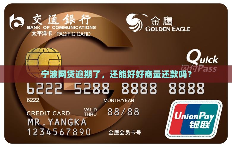 宁波网贷逾期怎么协商还款