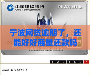 宁波网贷逾期怎么协商还款