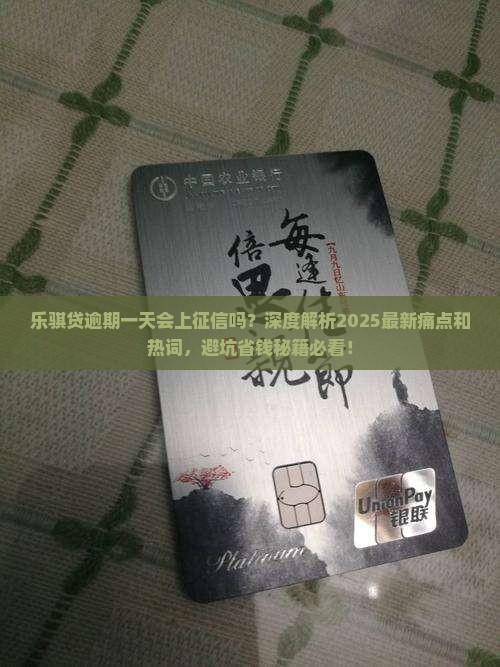 乐骐贷逾期一天会上征信吗