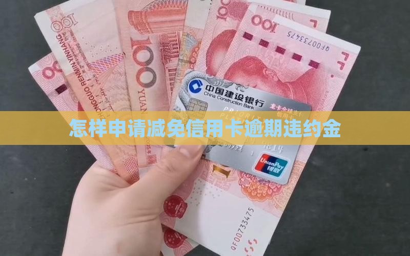 怎样申请减免信用卡逾期违约金