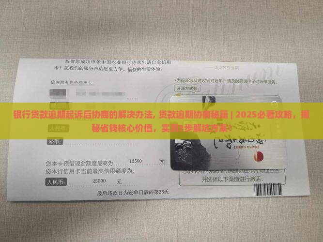 银行贷款逾期起诉后协商的解决办法