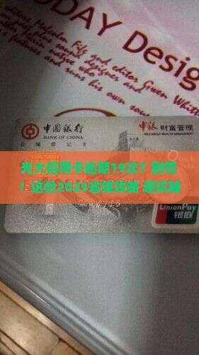 光大银行信用卡逾期十九次