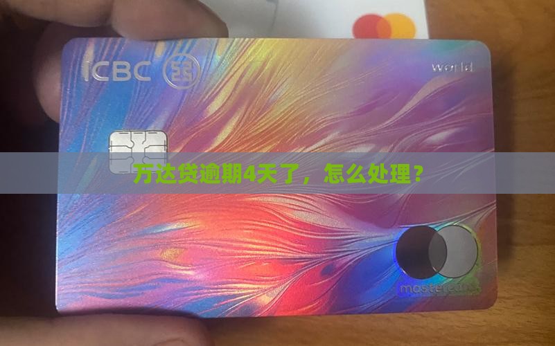 万达贷逾期4天了怎么办