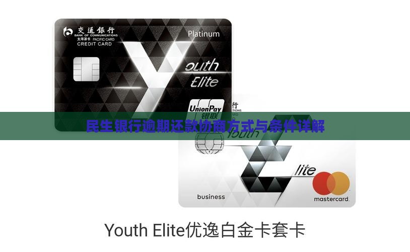 跟民生银行怎么协商还款方式和条件