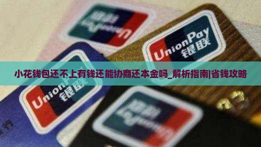 小花钱包还不上有钱还能协商还本金吗