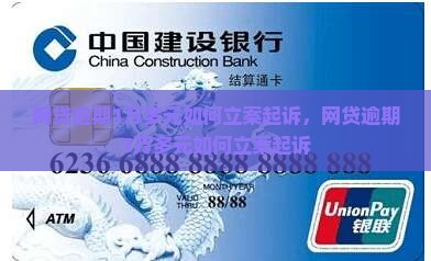 网贷逾期1万多元如何立案起诉