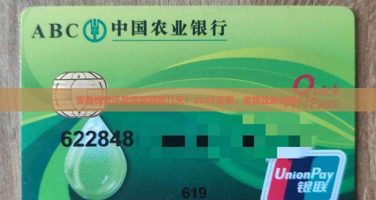 安鑫快贷还款宽限日是几天