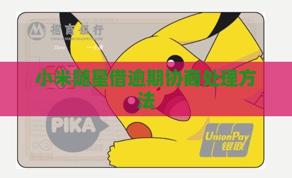 随星借逾期协商怎么处理
