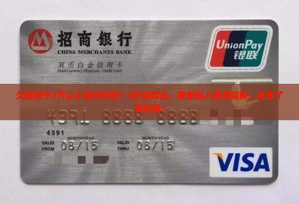 欠信用卡2万以上如何处理