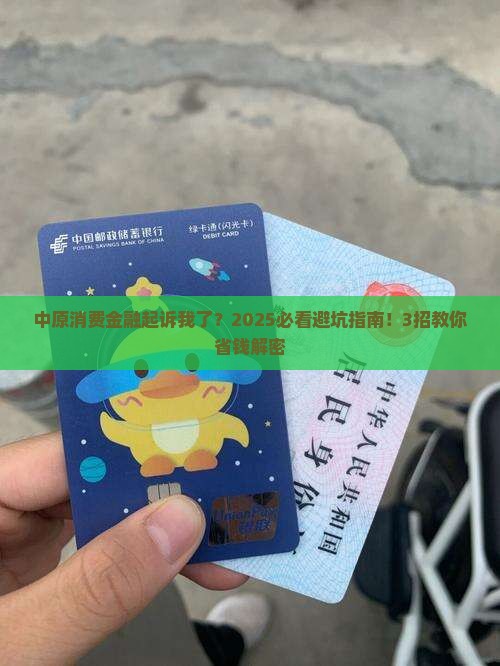 中原消费金融说提起诉讼了