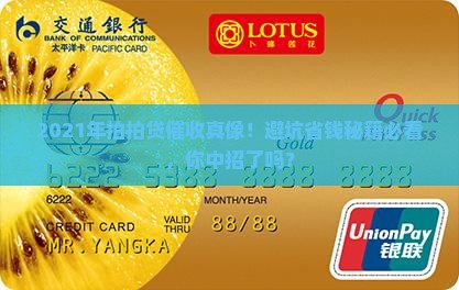 2021年拍拍贷催收