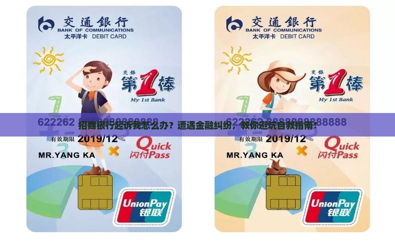 招商银行起诉我应该怎么办