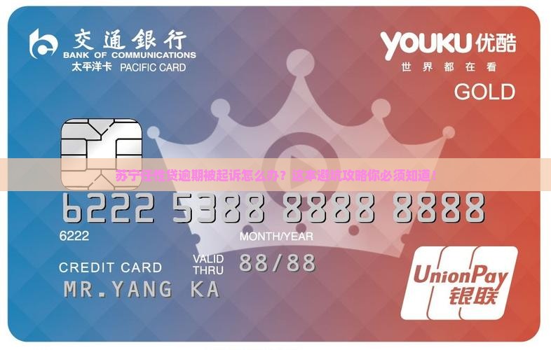 苏宁任性贷逾期起诉后如何应对