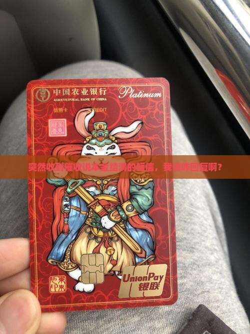 收到催收发的本金结清短信怎么回复
