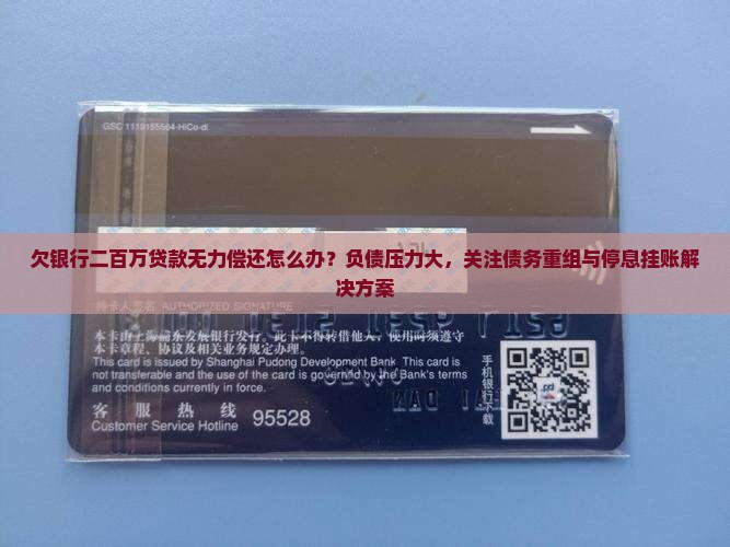 欠银行二百万贷款无力偿还怎么办
