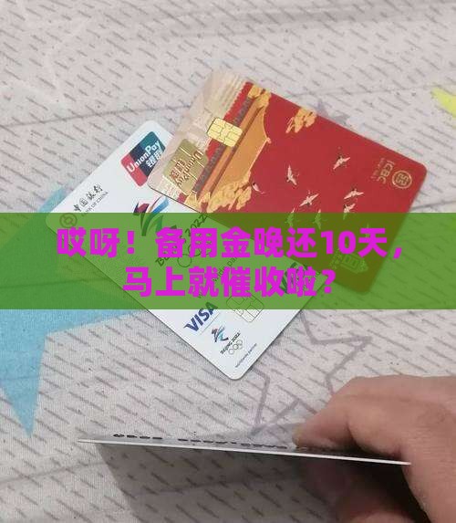 备用金逾期10天会催收吗