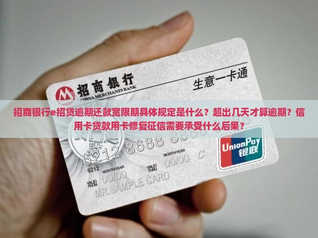 e招贷逾期还款宽限期