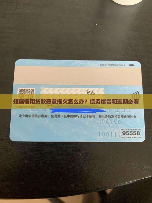 短信信用贷款恶意拖欠怎么办