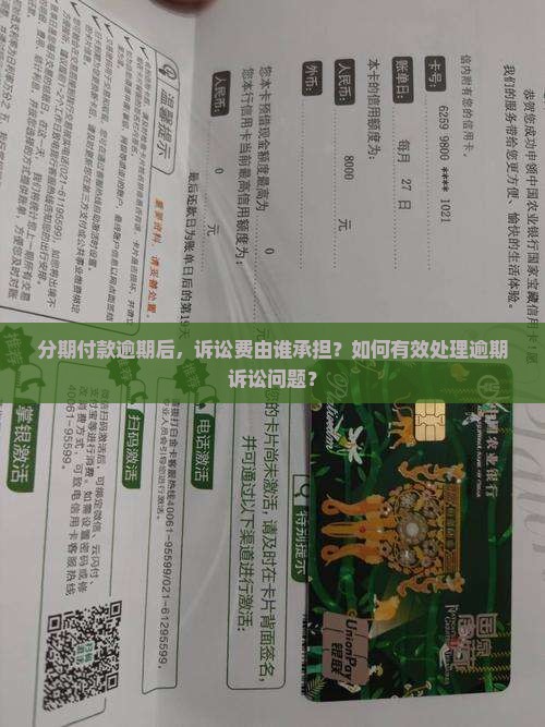 分期付款逾期诉讼费谁承担应该怎么处理