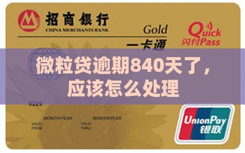 微粒贷逾期840天应该怎么处理