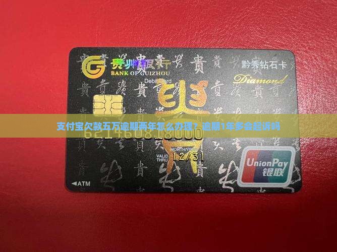 支付宝欠款五万逾期两年怎么办