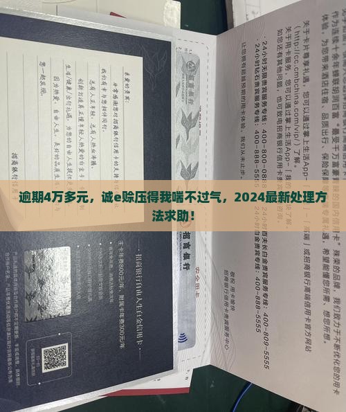诚e赊逾期4万多该如何处理