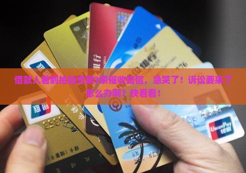 拍拍贷发短信说准备启动诉讼程序怎么办