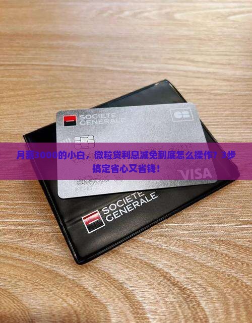 微粒贷利息减免操作流程详解