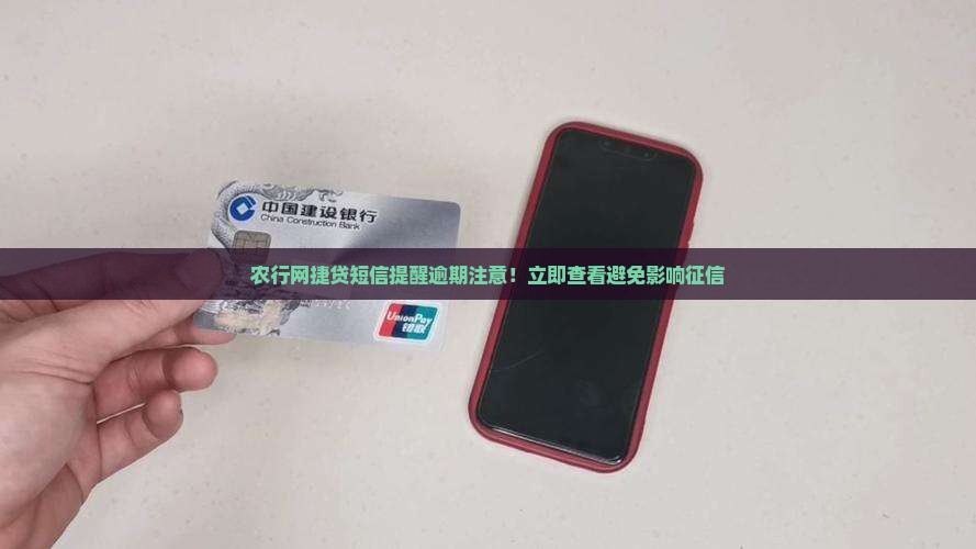 农行网捷贷短信提醒逾期