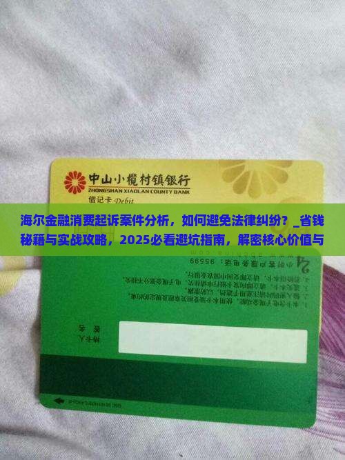 海尔金融消费起诉案件分析