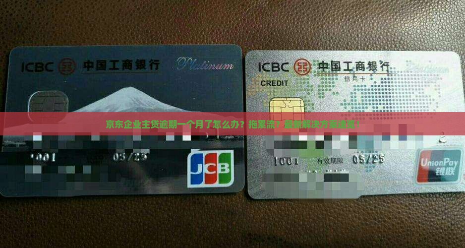 京东企业主贷逾期一个月了