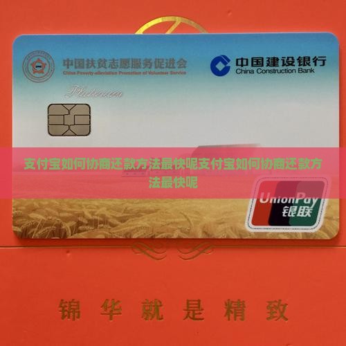 支付宝如何协商还款方法最快呢