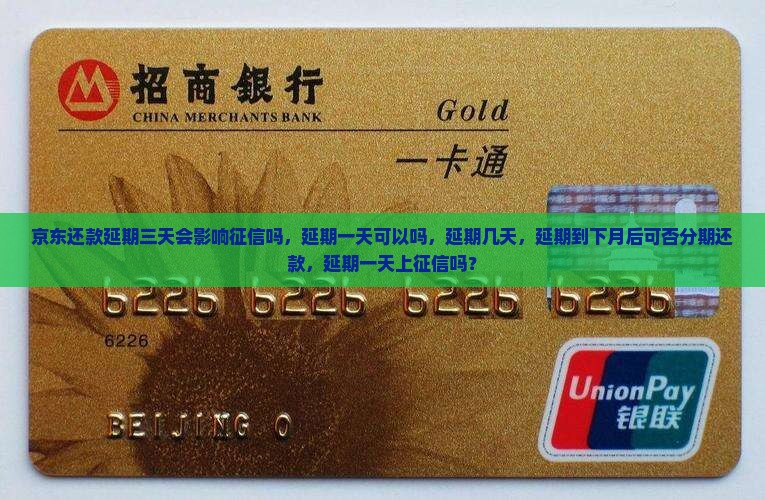 京东白条还款延期