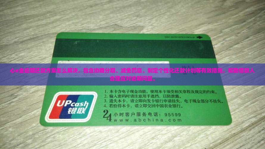 心e金逾期还款方案怎么解决